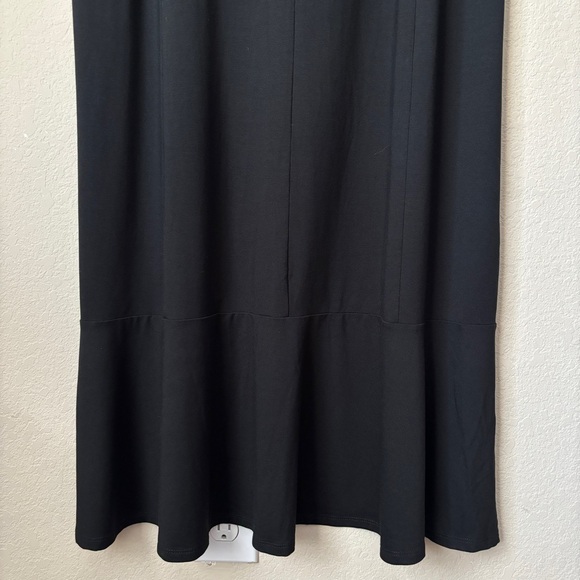 J. Jill Wearever Collection Soft Stretchy Knit Flutter Sleeve Maxi Dress - Picture 7 of 11